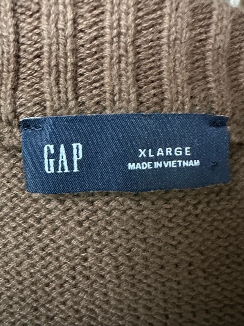 GAP Cardigan In Chocolate Brown - Picture 3 of 10